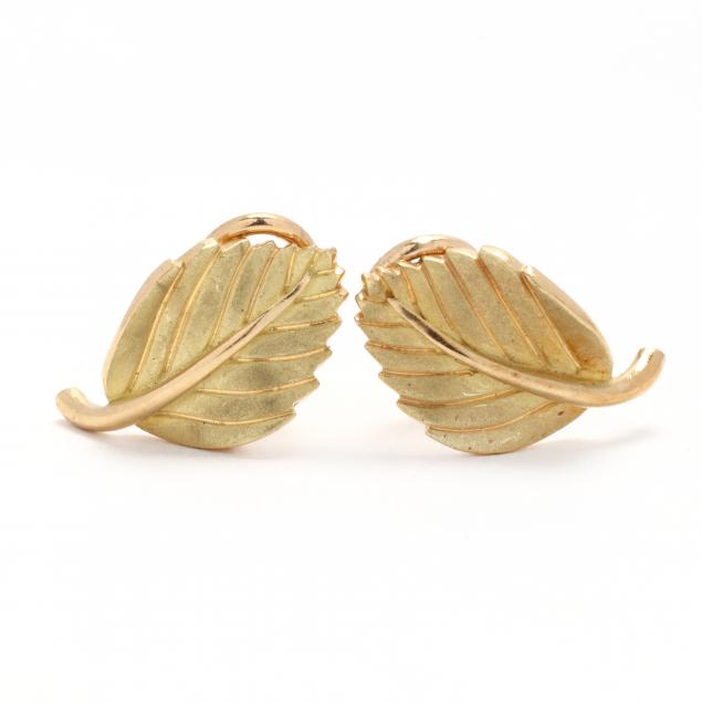 gold-leaf-motif-earrings-tiffany-co