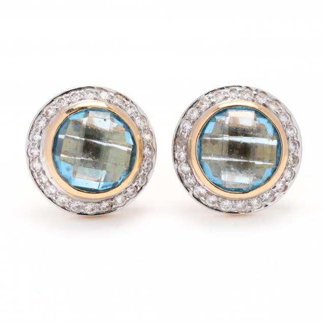 gold-topaz-and-diamond-earrings