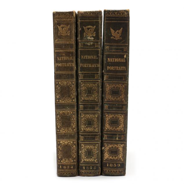 three-1830s-volumes-of-selections-from-the-national-portrait-gallery