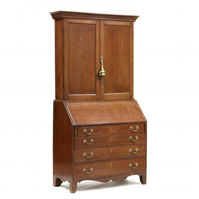 north-carolina-federal-walnut-desk-and-bookcase
