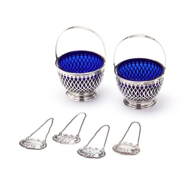 pair-of-american-sterling-silver-nut-baskets-and-four-decanter-tags