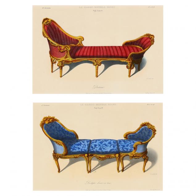 two-antique-lithographs-from-guilmard-s-i-le-garde-meuble-ancien-et-moderne-furniture-repository-ancient-and-modern-i