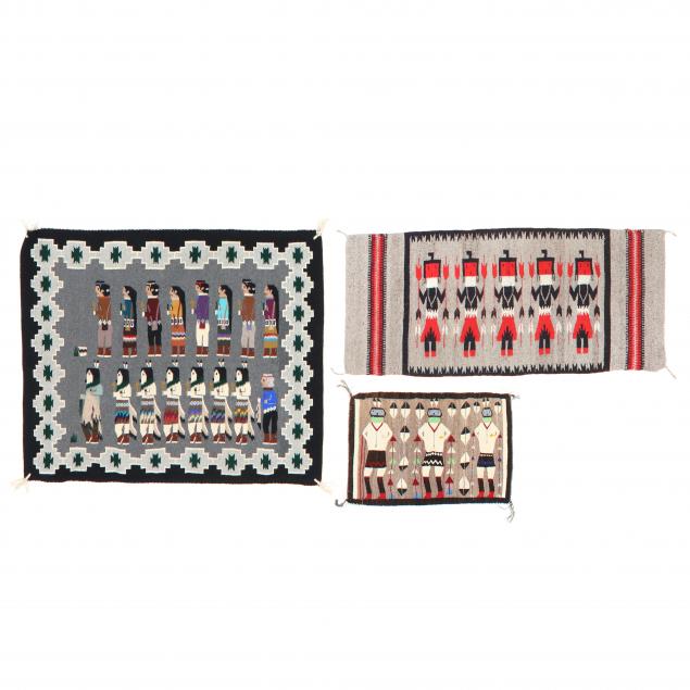 three-3-navajo-yei-area-rugs