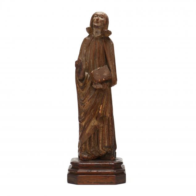 a-continental-carved-giltwood-ecclesiastical-figure