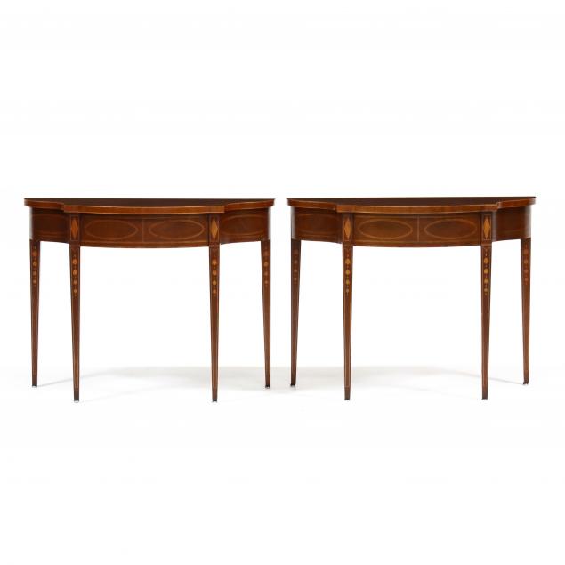 baker-pair-of-historic-charleston-reproduction-inlaid-mahogany-console-tables