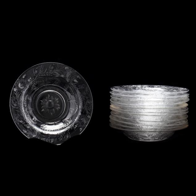 twelve-rock-crystal-engraved-glass-bowls