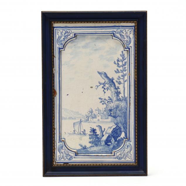 antique-delftware-scenic-tile-plaque