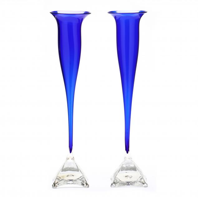 willsea-o-brien-pair-of-tall-cobalt-glass-vases