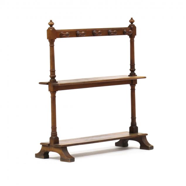antique-english-mahogany-equestrian-boot-rack