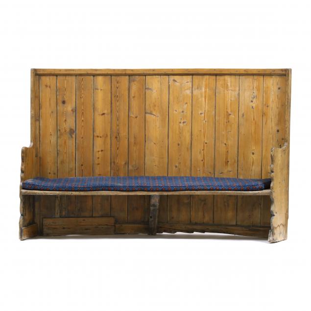 antique-pine-barrel-back-settle