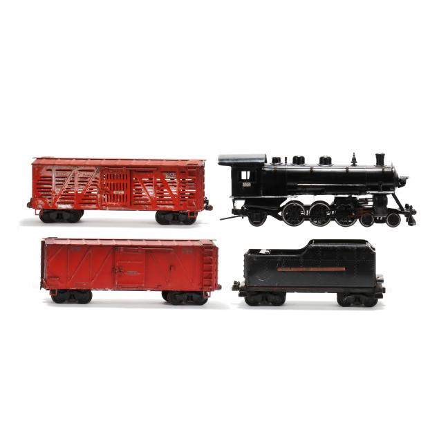 buddy-l-quality-toys-four-part-outdoor-train-set-and-track