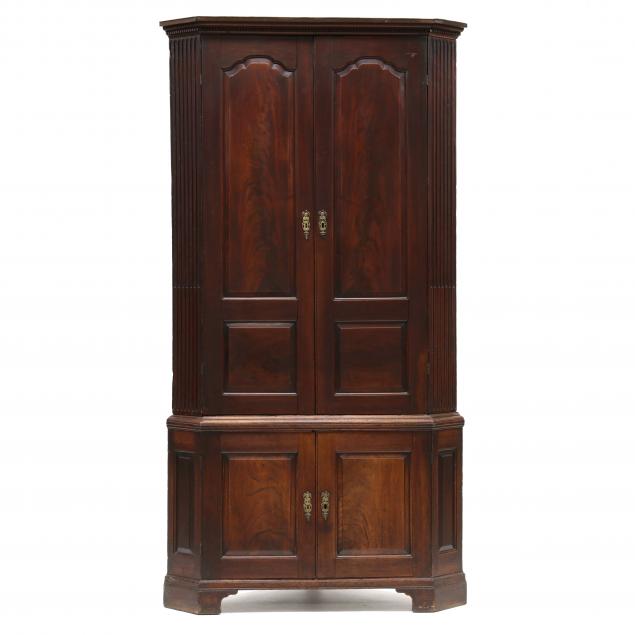 english-chippendale-mahogany-carved-corner-cupboard