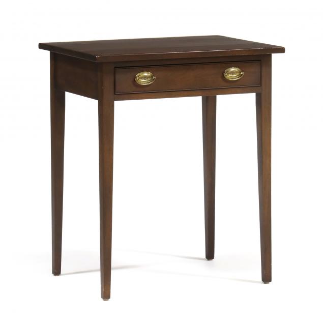 kittinger-mahogany-one-drawer-table