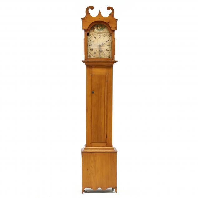 new-england-federal-pine-tall-case-clock