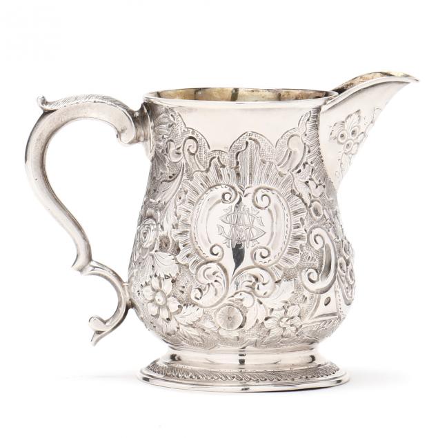 an-early-george-iii-repousse-silver-creamer-mark-of-william-cripps