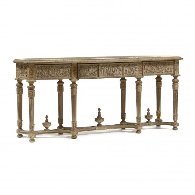a-fine-vintage-louis-xvi-style-marble-top-console-table