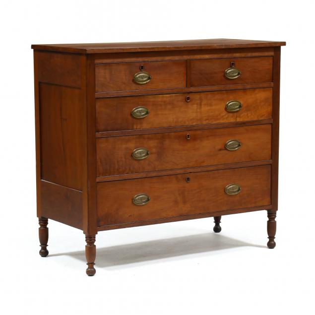 southern-late-federal-cherry-chest-of-drawers