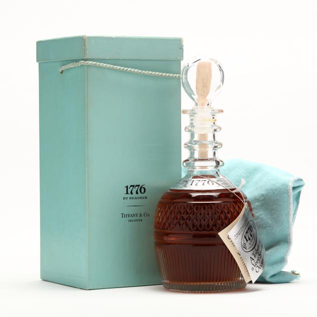 1776-whiskey-by-seagram-with-tiffany-decanter