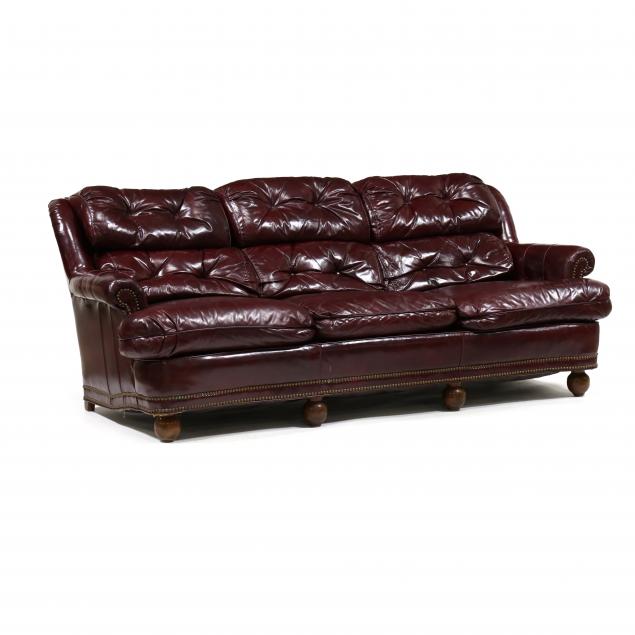 vintage-leather-upholstered-sofa