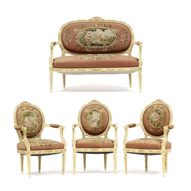 louis-xvi-style-four-piece-carved-and-painted-parlour-suite