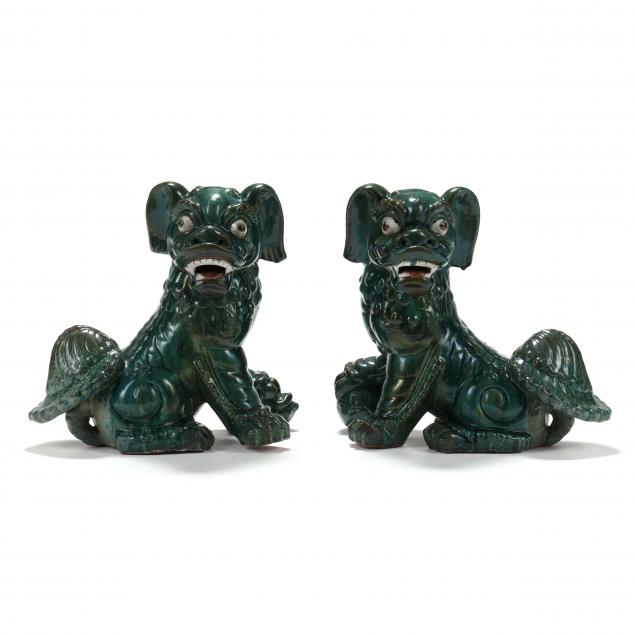 a-pair-of-large-green-asian-glazed-foo-lion-dogs