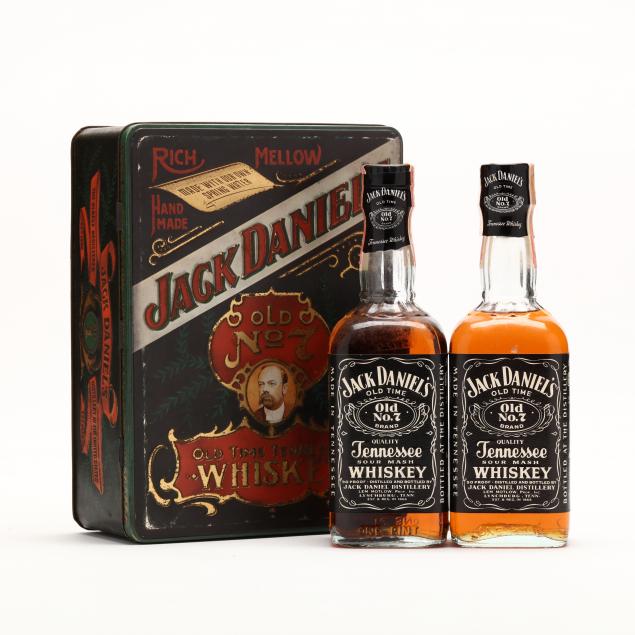 jack-daniels-whiskey-bottles-in-tin