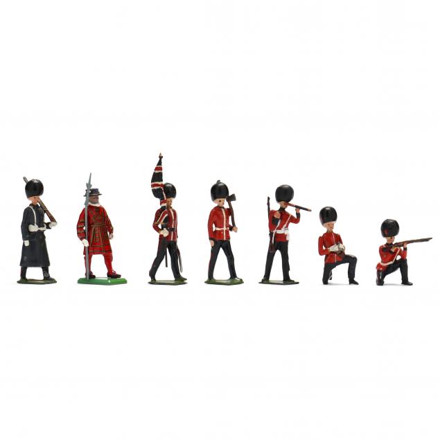group-of-britains-military-minatures-guards