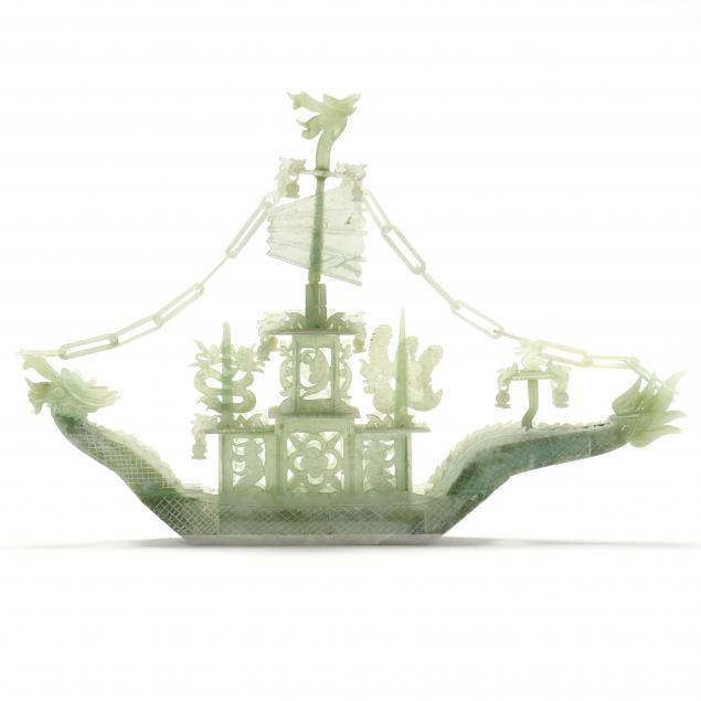a-chinese-celadon-serpentine-dragon-boat
