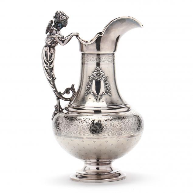 a-french-silver-figural-ewer-mark-of-armand-gross
