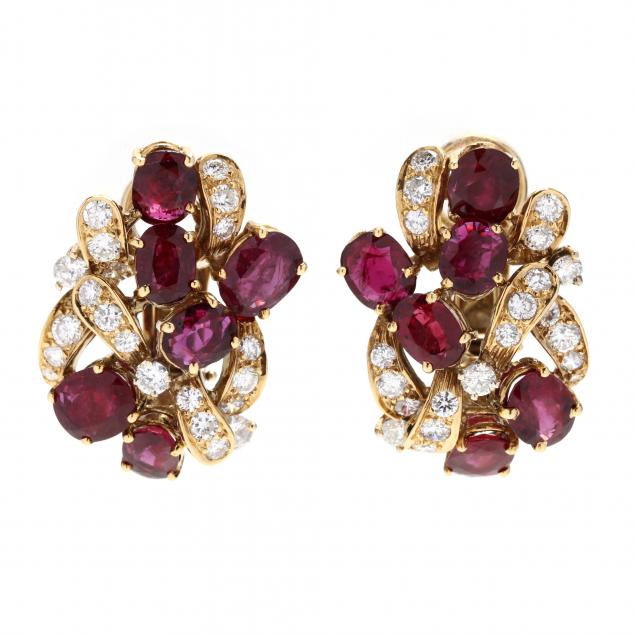 gold-ruby-and-diamond-earrings