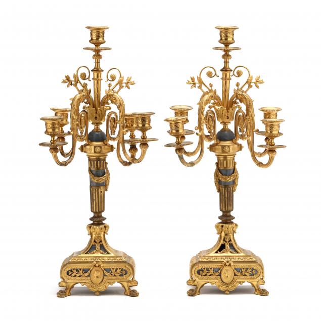 henri-picard-napoleon-iii-bronze-dore-and-marble-five-light-candelabra