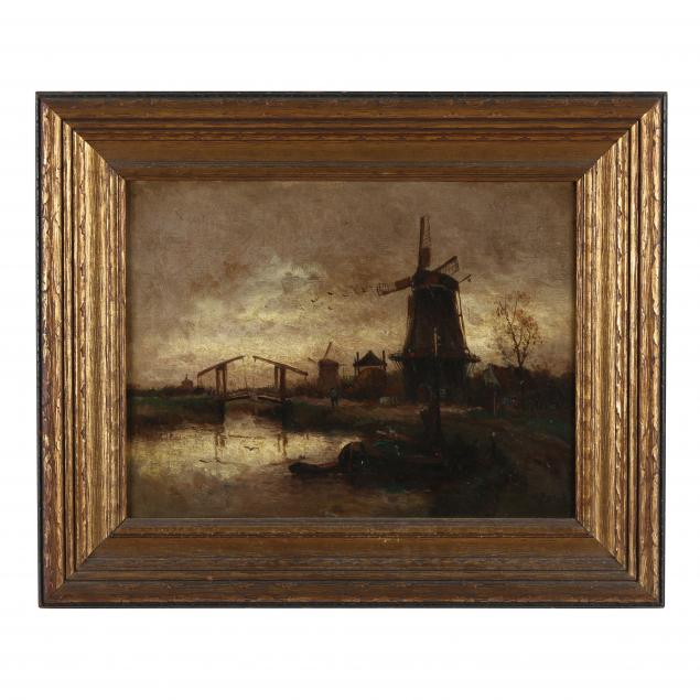 dutch-school-19th-20th-century-polder-landscape-with-windmill