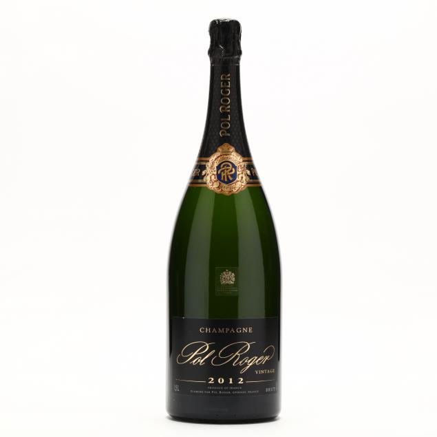 Pol Roger Champagne Magnum Vintage 2012 (Lot 3155 Fine WineJun 8, 2023, 1200pm)