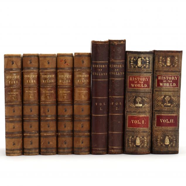 four-sets-of-19th-century-books-on-history