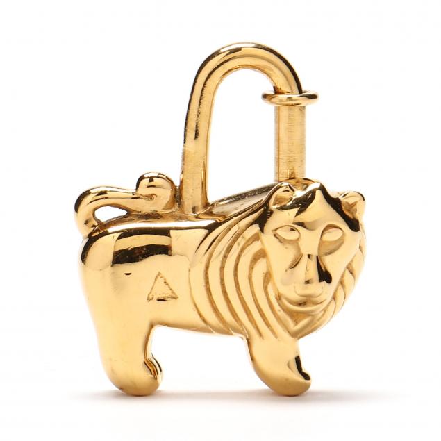 hermes-limited-edition-lion-cadena-bag-charm