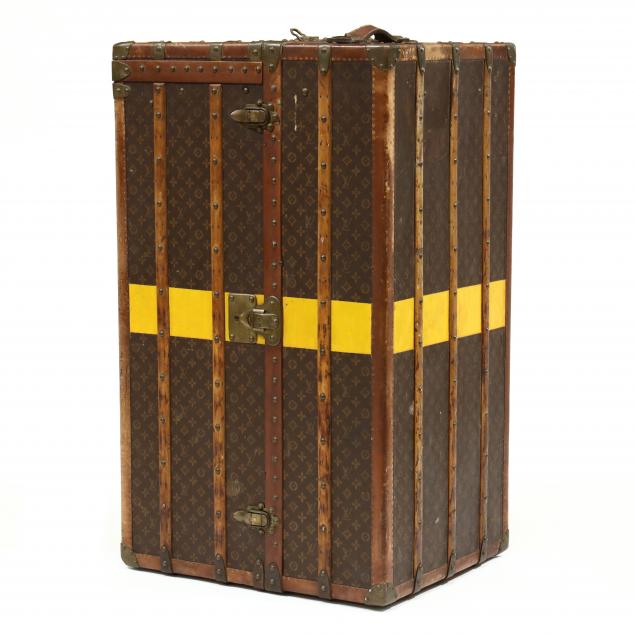 Vintage Louis Vuitton Malle Armoire Wardrobe Trunk (Lot 3012