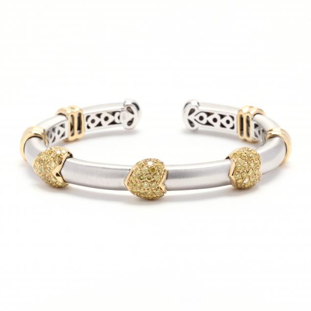 bi-color-gold-and-yellow-diamond-bracelet
