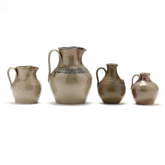 jugtown-nc-pottery-seagrove-nc-four-pieces