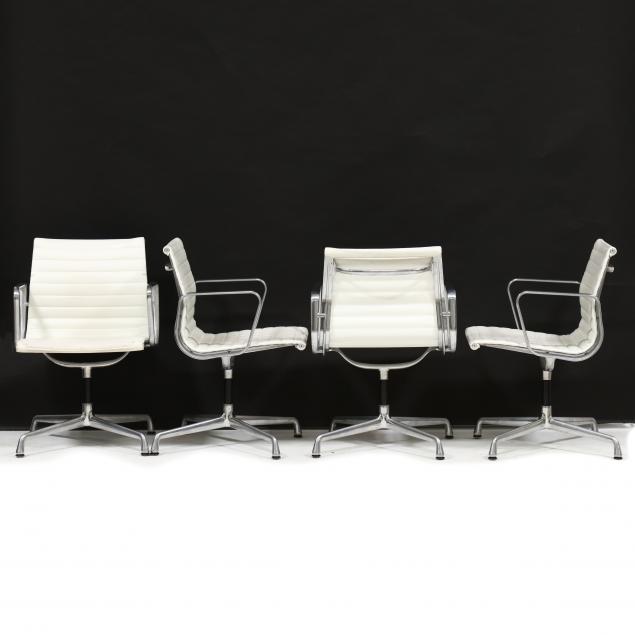 charles-and-ray-eames-four-aluminum-group-armchairs