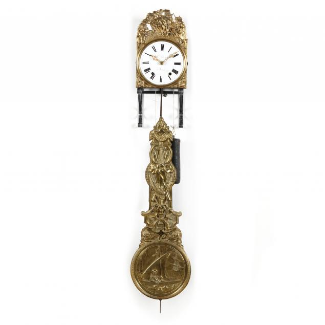 french-morbier-figural-repousse-wall-clock