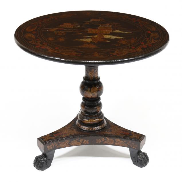 maitland-smith-regency-style-chinoiserie-center-table
