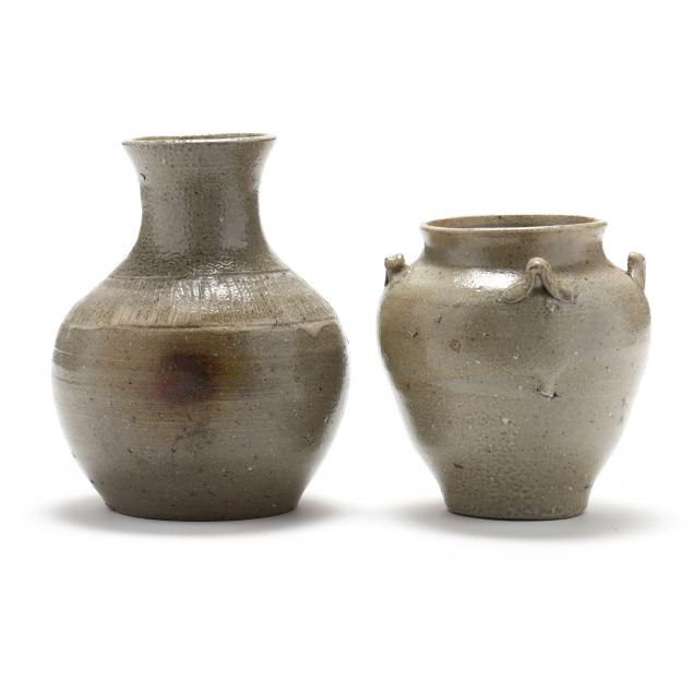 jugtown-pottery-seagrove-nc-two-early-vases