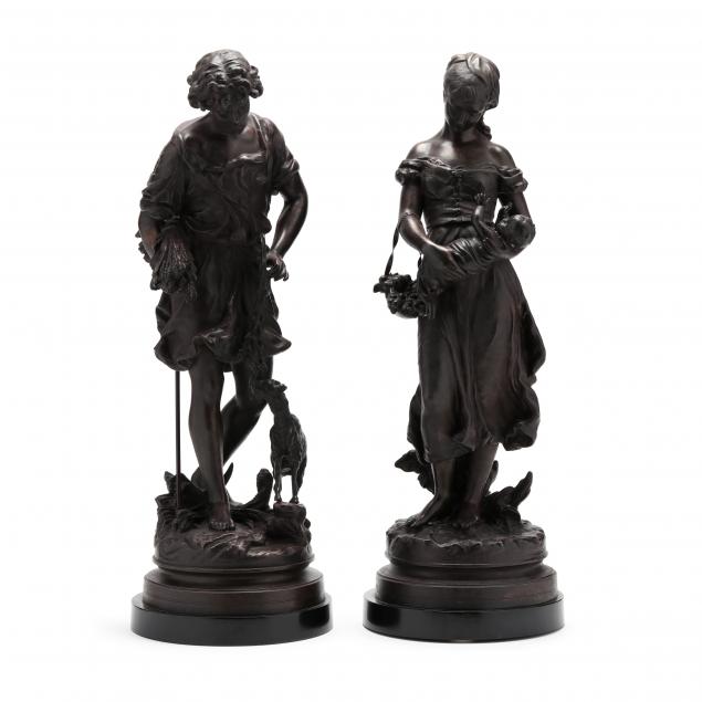 pair-of-french-school-sculptures-of-the-peasant-harvester-family