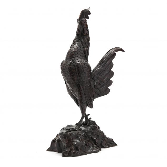 life-size-decorative-bronze-model-of-a-proud-rooster
