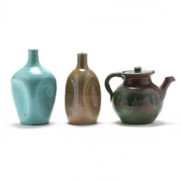 north-state-pottery-sanford-nc-three-pieces