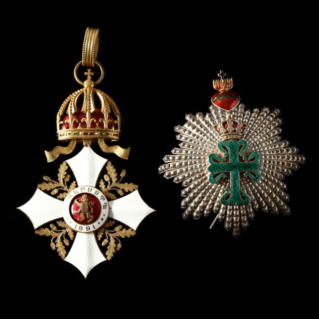 two-late-19th-early-20th-century-european-military-orders