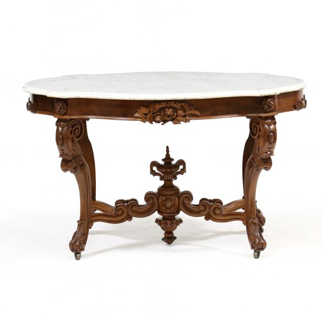 american-rococo-revival-marble-top-parlor-table