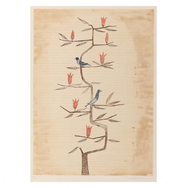 keiko-minami-japanese-1911-2004-i-arbre-fin-i