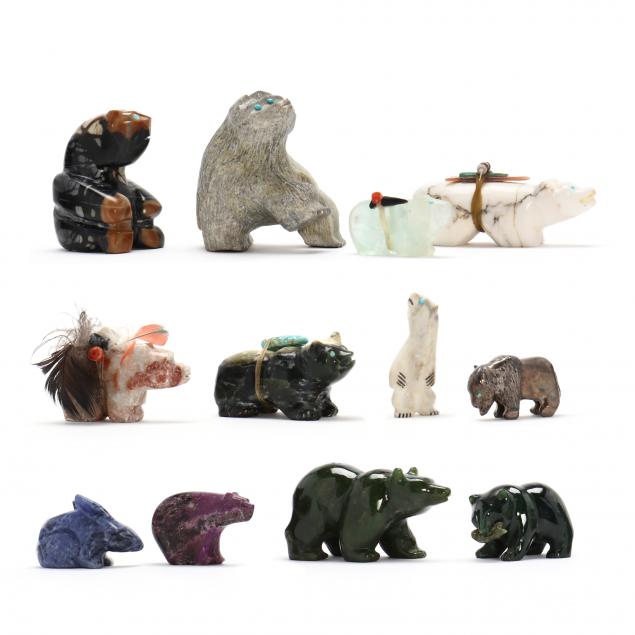 collection-of-twelve-zuni-animal-fetishes