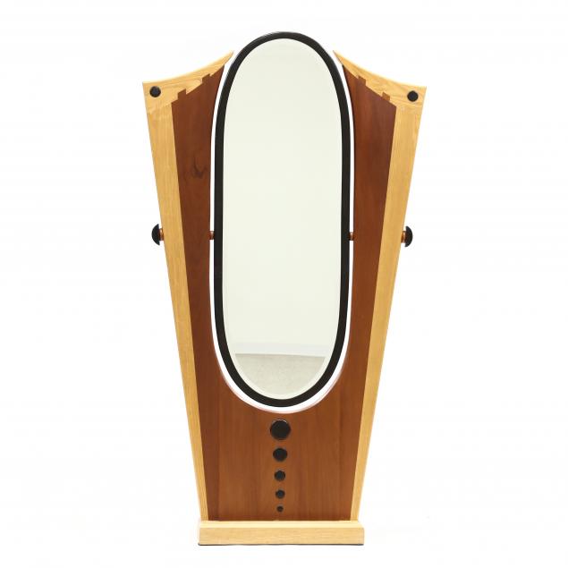 american-craft-post-modern-cheval-mirror